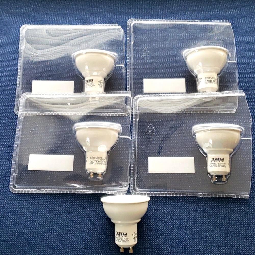 Five Feit Electric GU10 Dimmable Bulbs